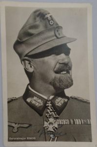 Signed Hoffmann Postcard - 'Generalmajor' Ringel