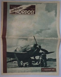 'Luftflotte Nordost' front magazine - Luftflotte 1 - 1944