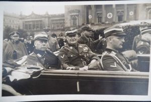 Karl Offermann 'Obergruppenführer' NSDAP postcard picture.