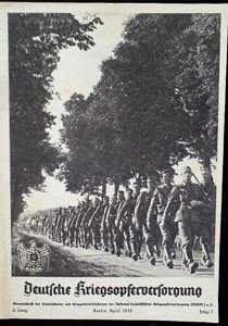 Magazine NSKOV - 'Deutsche Kriegsopferversorgung' April 1938