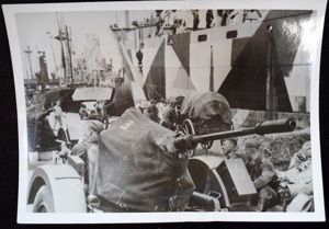 PK photo 'shipping for the North' Belgian propaganda agency.