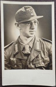 DAK enlisted man postcard picture.