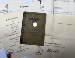 Soldbuch / citation grouping - WH (Heer) - 391.Sich.Div./201/Sich.Div. - Becker