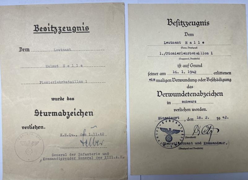 Citation grouping - WH (Heer) - 9.Pz.Div. - Halle
