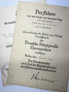 Citation set - WH (Heer) - Lds.sch.Btl.485/B - von der Weydt