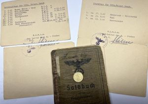 Soldbuch WH (Heer) - 221.Inf.Div./454.Sich.Div. - Lasch