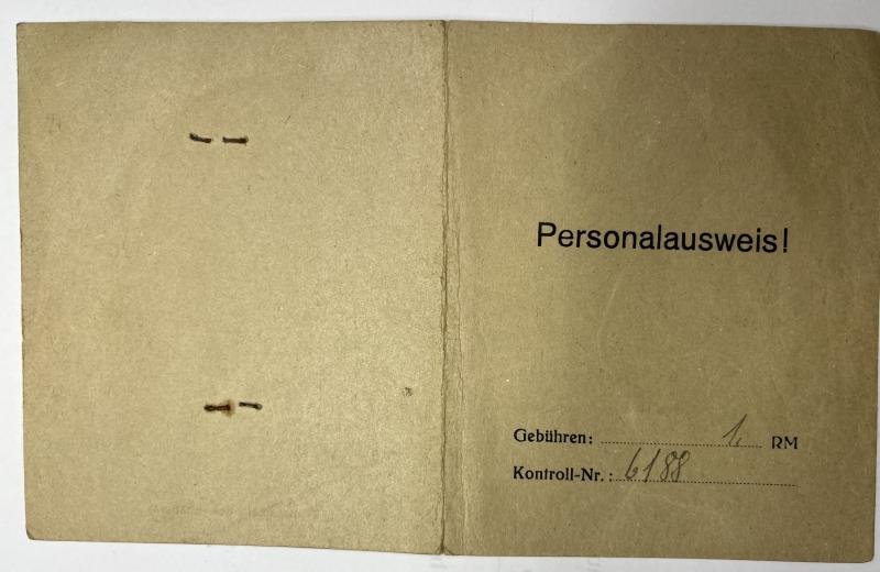 'Förderer-Ausweis' I.D. - NSFK - Gockeln