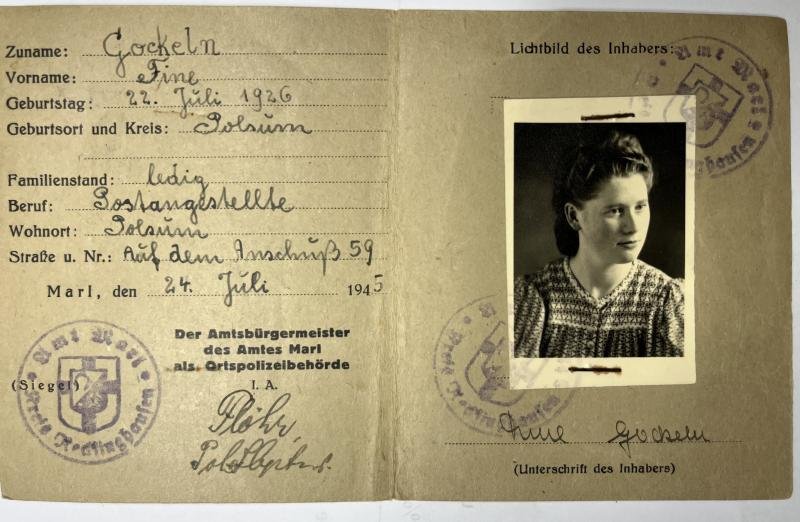'Förderer-Ausweis' I.D. - NSFK - Gockeln