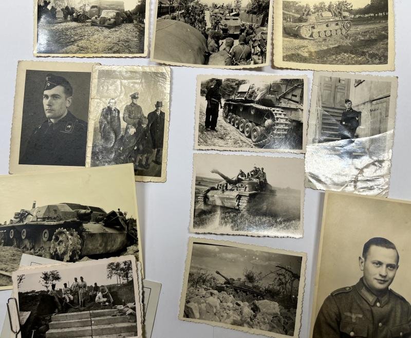 Soldbuch / citation /photos - WH (Heer) - Stug.Brig.600 / Stug.Brig.210 - Barthel