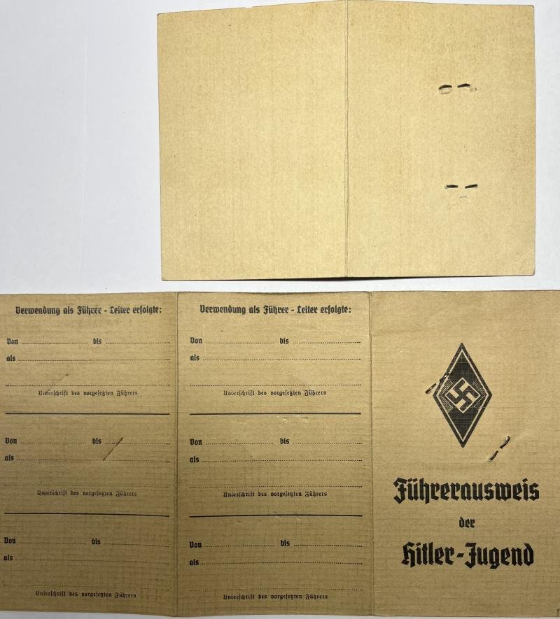 'HJ' (Hitleryouth) - 'DJ' grouping - Wenz