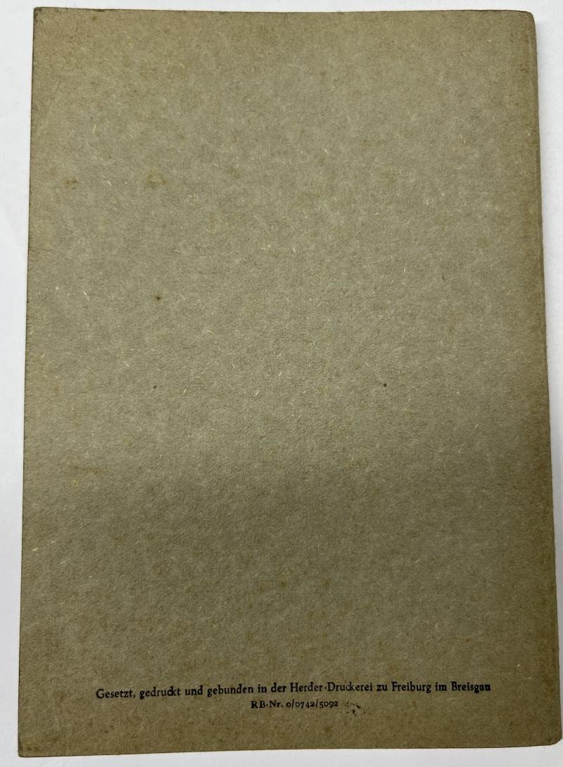 Period booklet - 'Du,und dein Heer' (you,and your army) - 1943