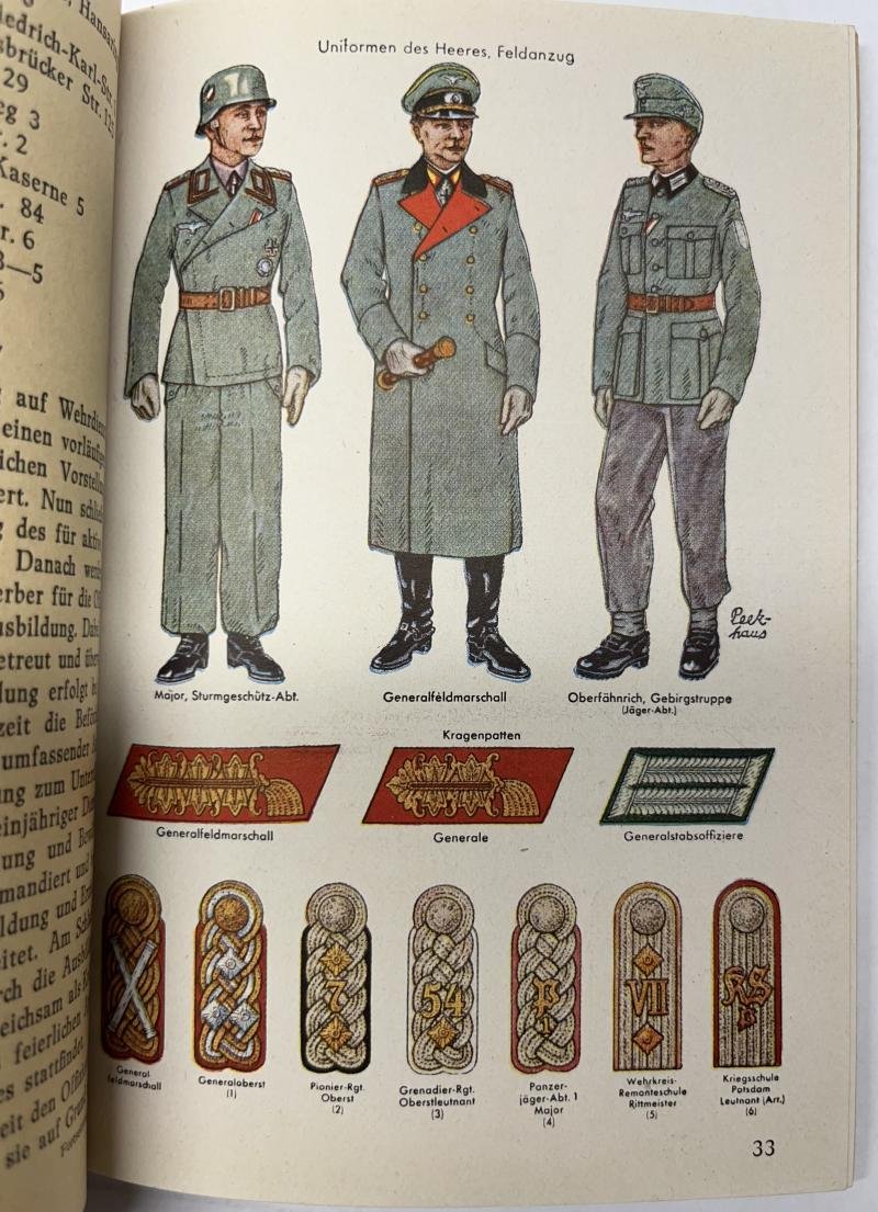 Period booklet - 'Du,und dein Heer' (you,and your army) - 1943