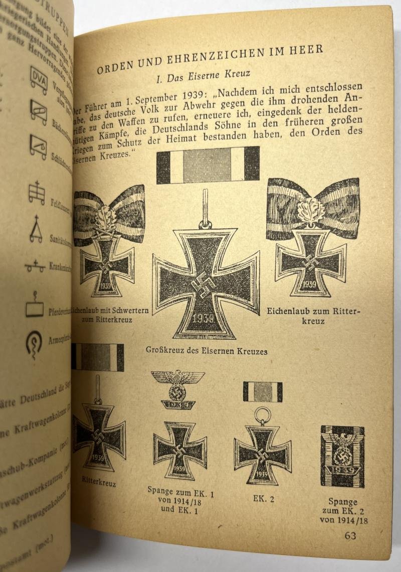 Period booklet - 'Du,und dein Heer' (you,and your army) - 1943