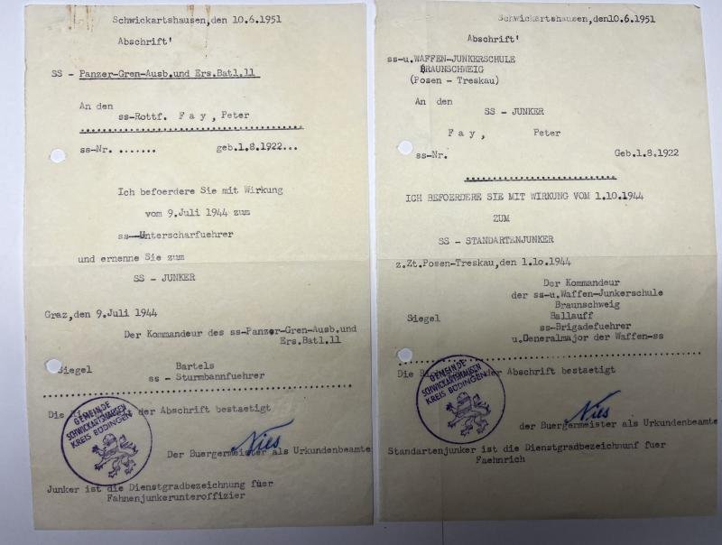 'Waffen-SS' - citation grouping - Fay