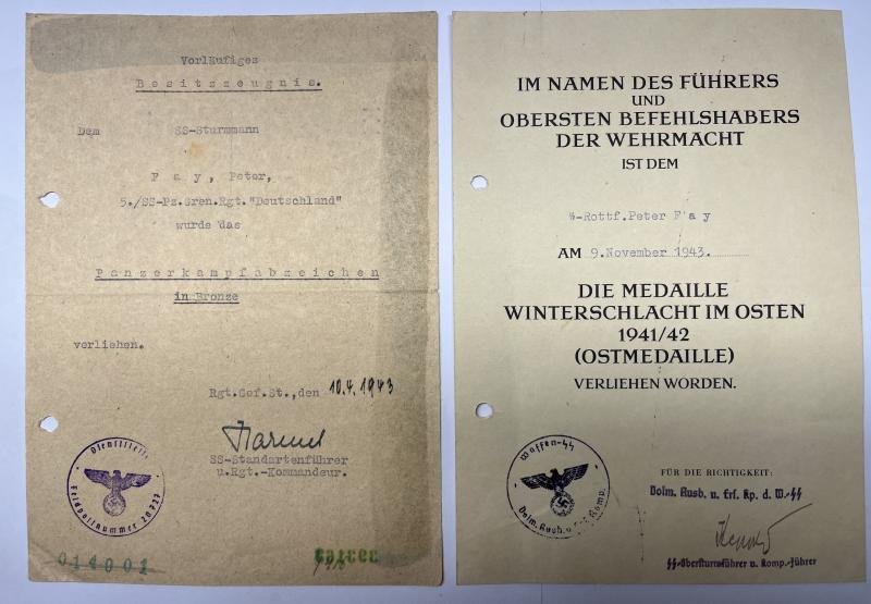 'Waffen-SS' - citation grouping - Fay