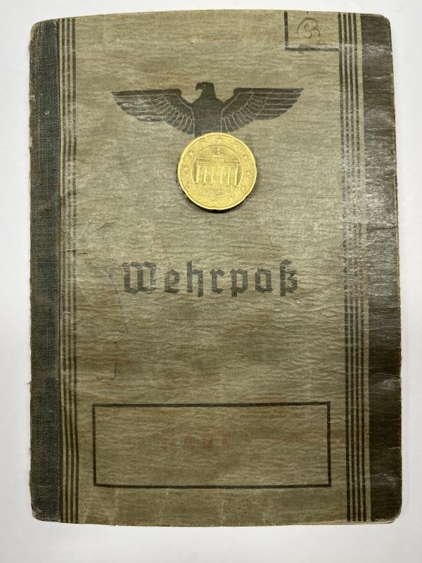 Wehrpass - WH (Heer) - Gren.Ers.Btl.457 - Bohnsack