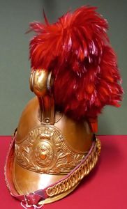 FRENCH 'Firefighter Helmet from Commune De St CYR, Type 1855, Second Empire.'
