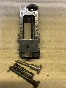 LEE ENFIELD No4 Mk1 SCARCE LONGBRANCH(CANADIAN) MILLED SMALL APERTURE REAR SIGHT