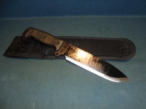 Very Rare Vintage Jerry Busse Steel Heart 11 Combat/Survival Knife S/n 03140
