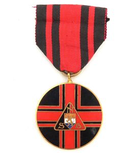 NSB 'Jaarlijksche Afstandsmarsch' 1935 Medal