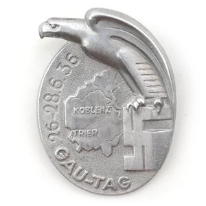 NSDAP 'Gau Tag Koblenz Trier' Tinnie