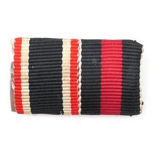 2-Piece Ribbon Bar for the KVK 2nd Class & Czech Annexation Medal