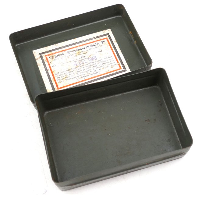 German Metal Box for 12 fuze lighters 29 — image 4