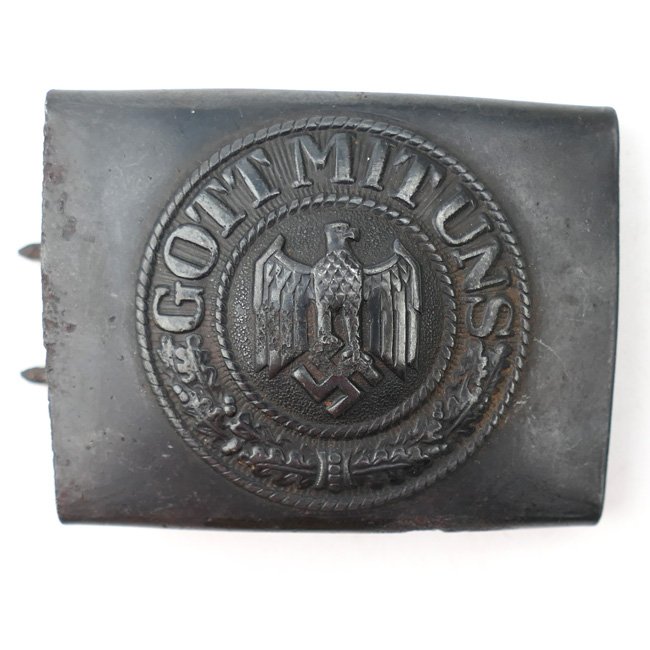 WH (Heer) EM/NCO's Belt Buckle 'N&H 1941'