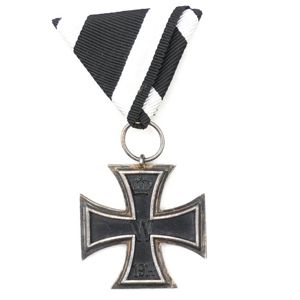 WW1 Iron Cross 2nd Class 'K.A.G.' on Austrian Ribbon