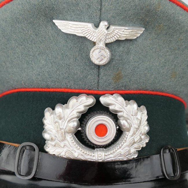 WH (Heer) Artillery EM/NCO's Visor Cap — image 9