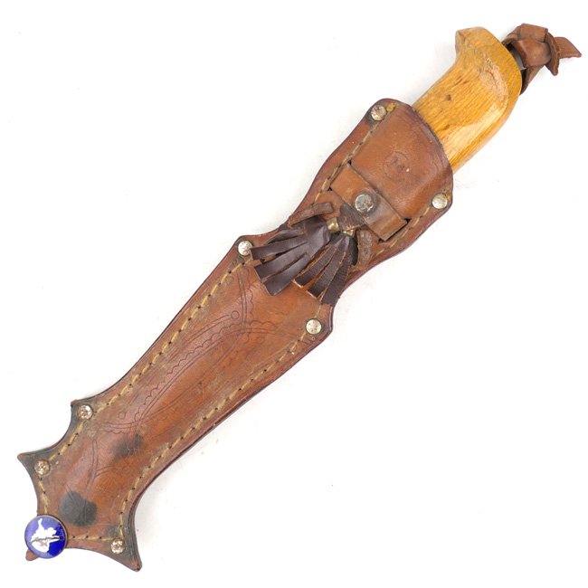 WW2 German 'Petsamo' Souvernir Puukko Knife — image 5
