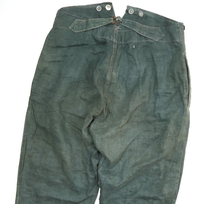 WH (Heer) 'Drillich' Combat Trousers — image 11
