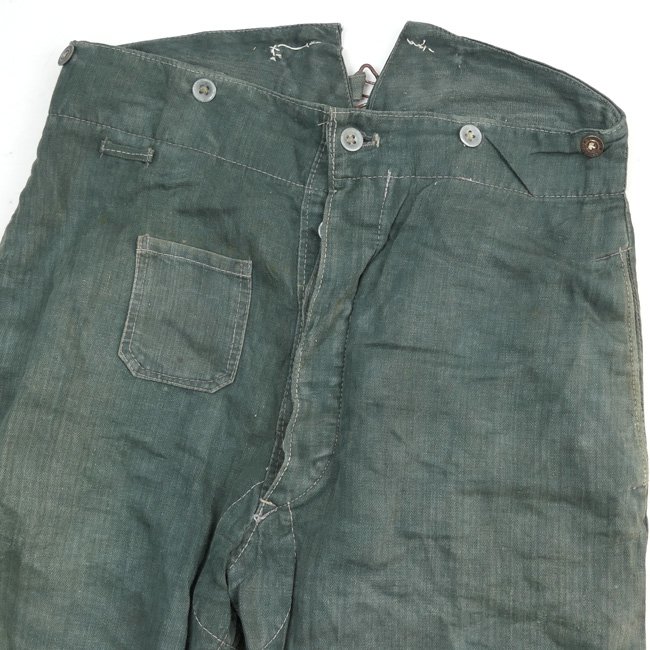 WH (Heer) 'Drillich' Combat Trousers — image 3