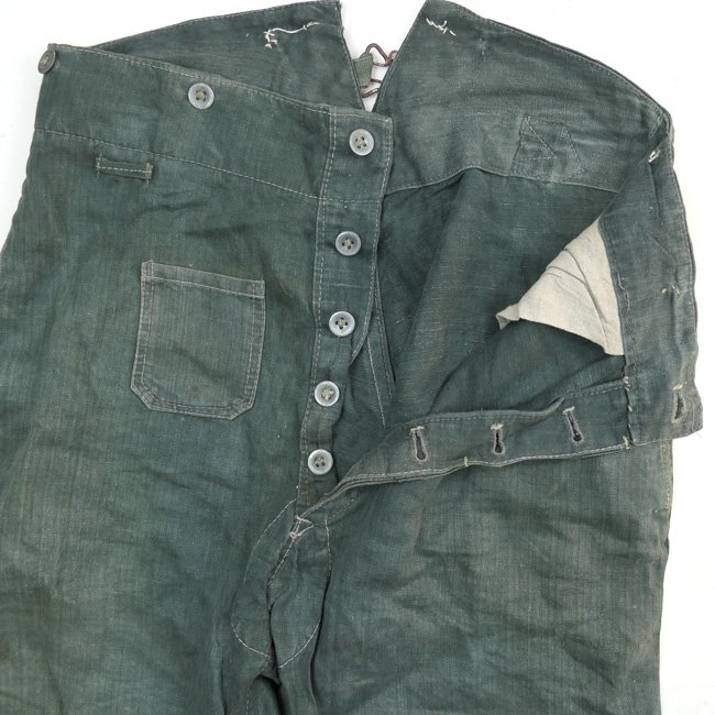 WH (Heer) 'Drillich' Combat Trousers — image 7