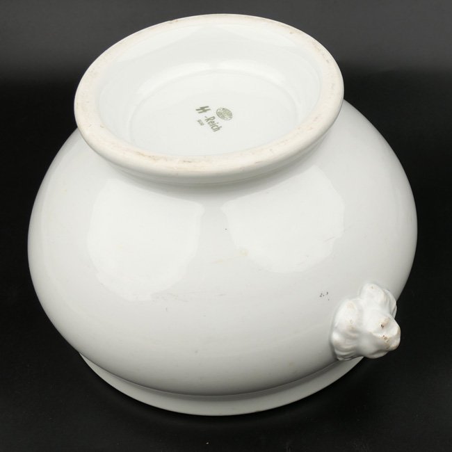SS Lion Head Porcelain Soup Tureen 1939 — image 4