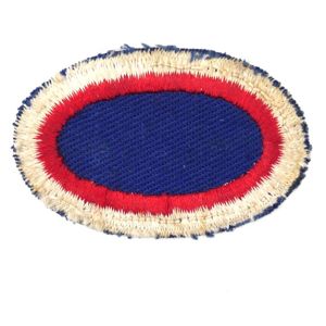 WW2 US 11th Airborne Division Headquarters Jump Wing Oval