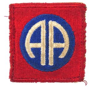 WW2 US 82nd Airborne Division Patch