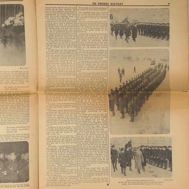 NSB 'De Zwarte Soldaat' Newspaper — image 5