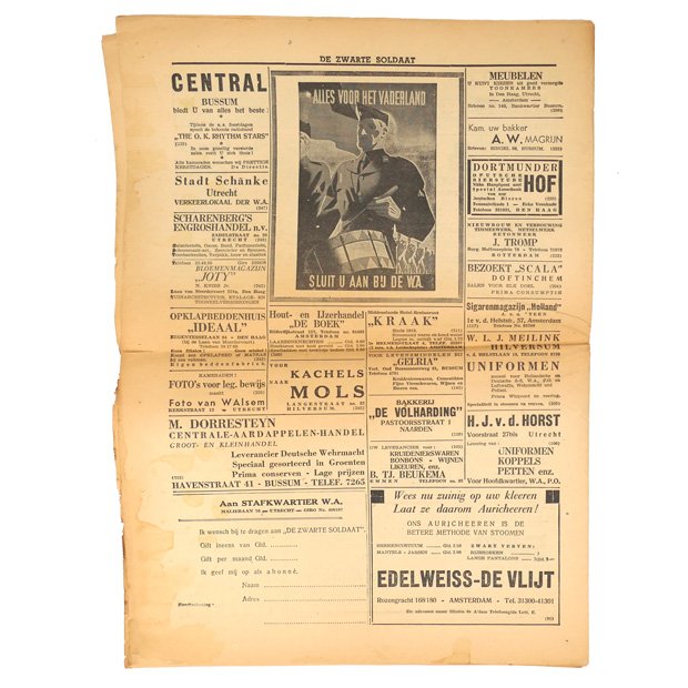 NSB 'De Zwarte Soldaat' Newspaper — image 6