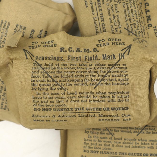 Canadian Mark III First Field Dressing 1943 — image 2
