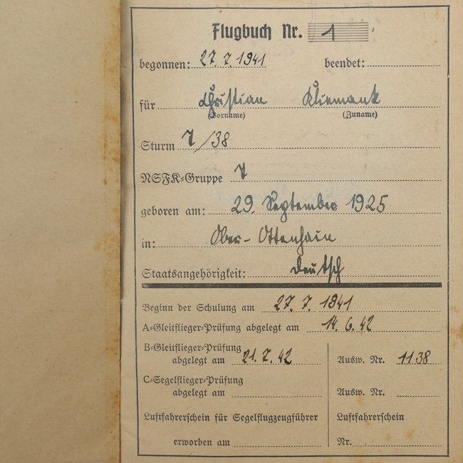 NSFK Flight Log Book — image 3