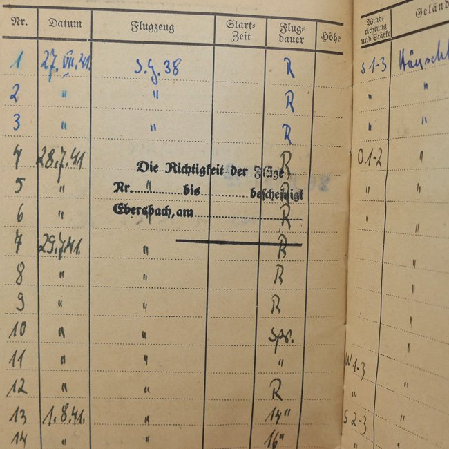 NSFK Flight Log Book — image 6