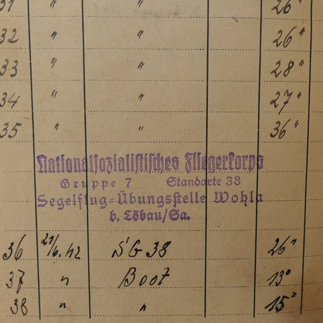 NSFK Flight Log Book — image 7
