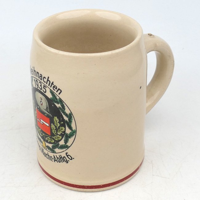 Wehrmacht Commemorative Beer Stein 'Weihnachten 1935' — image 2