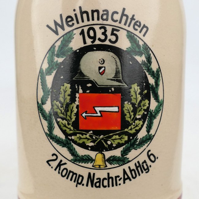 Wehrmacht Commemorative Beer Stein 'Weihnachten 1935' — image 5