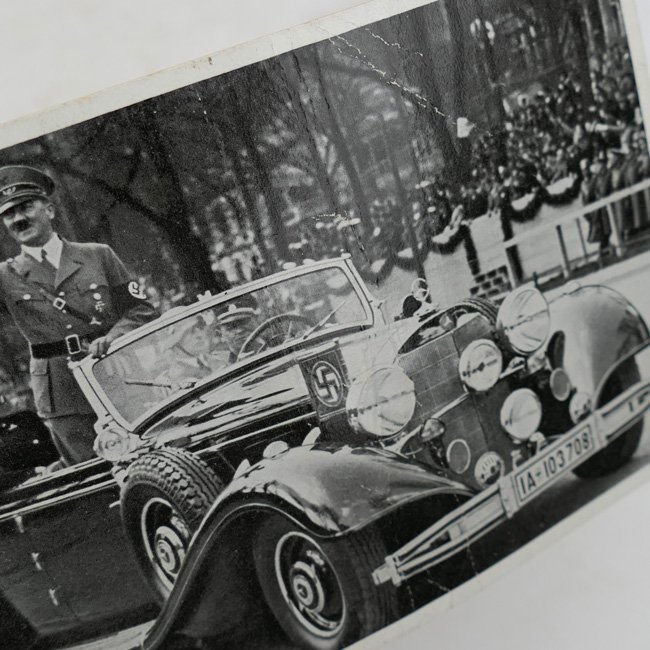'Der Führer im Auto' Postcard — image 3