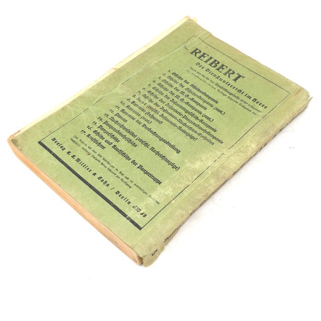 WH (Heer) Handbook - 'Reibert'