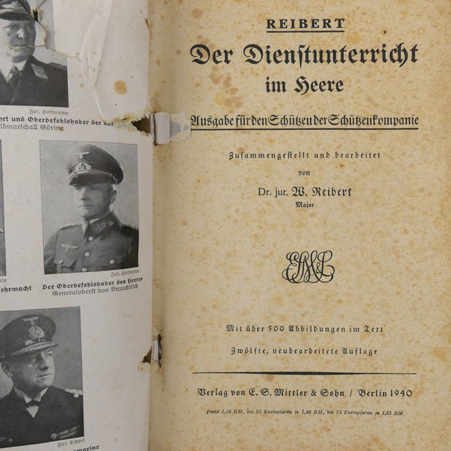 WH (Heer) Handbook - 'Reibert'