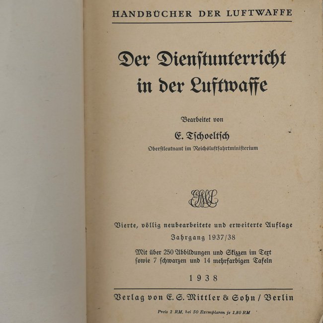 Luftwaffe Handbook - 'Reibert'