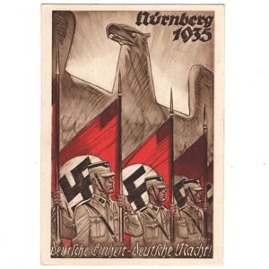 'Reichsparteitag Nürnberg 1935' Postcard